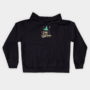 Sup, Witches Halloween Kids Hoodie